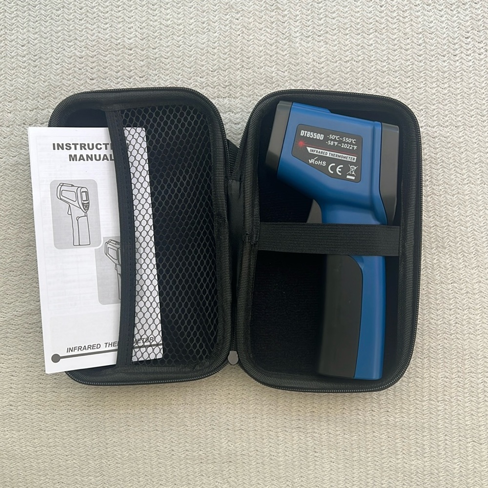 Thermopro Infrared Thermometer with Case (blue)
